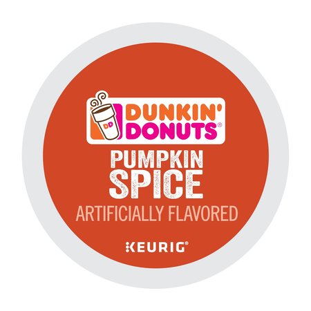 DUNKIN K-Cup Pods, Pumpkin Spice, PK22 PK 7596